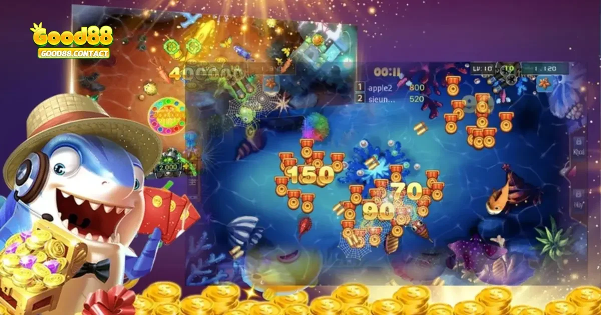 Bắn Cá Phát Lộc Good88 - Bí Kíp Săn Thưởng Nhận Nhiều Xu 3 Cách chơi game bắn cá phát lộc Good88