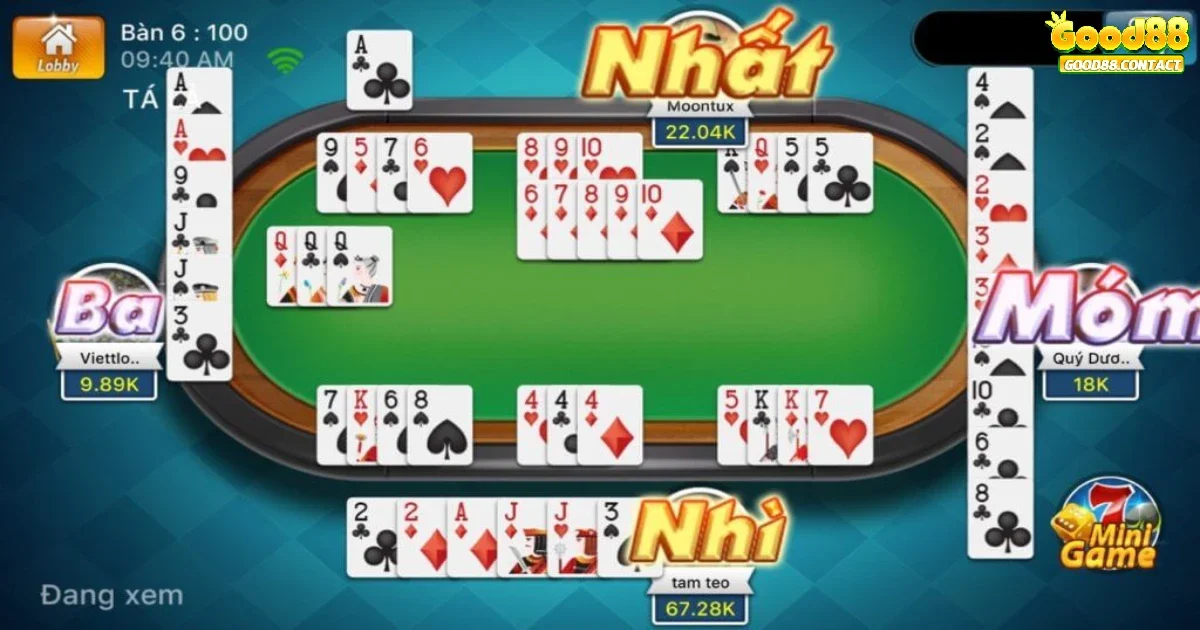 Game Bài Tá Lả Good88 – Trải Nghiệm Trò Chơi Đầy Trí Tuệ 3 Chiến Thuật Chơi Hiệu Quả