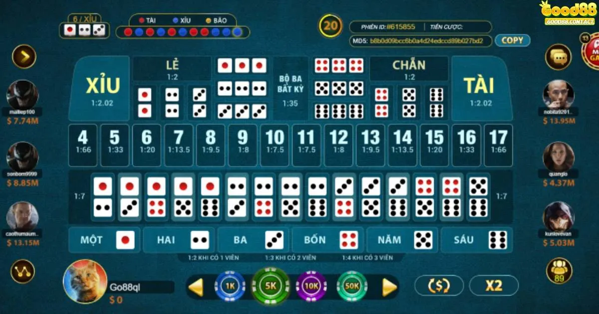 Cách Chơi Sicbo Good88 - Hiệu Quả Cho Người Mới Bắt Đầu 2 Hướng dẫn cách chơi Sicbo Good88 cho người mới bắt đầu